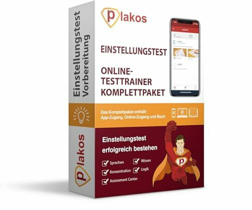 Einstellungstest – geeignet für alle Berufe: Eignungstest im Auswahlverfahren erfolgreich bestehen | Über 1.400 Aufgaben mit Lösungen zum Üben | ... mit Lösungen: Logik, Konzentration, Sprache