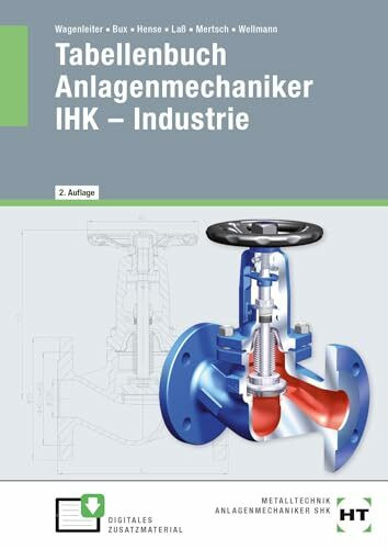 eBook inside: Buch und eBook Tabellenbuch Anlagenmechaniker IHK - Industrie: als 5-Jahreslizenz für das eBook