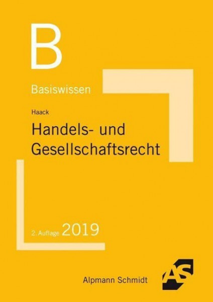 Basiswissen Handels- und Gesellschaftsrecht