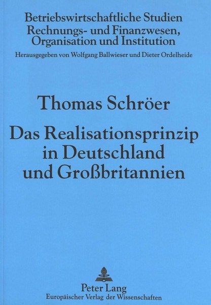 Das Realisationsprinzip in Deutschland und Großbritannien
