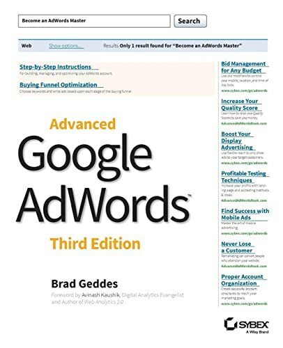 Sybex Advanced Google AdWords
