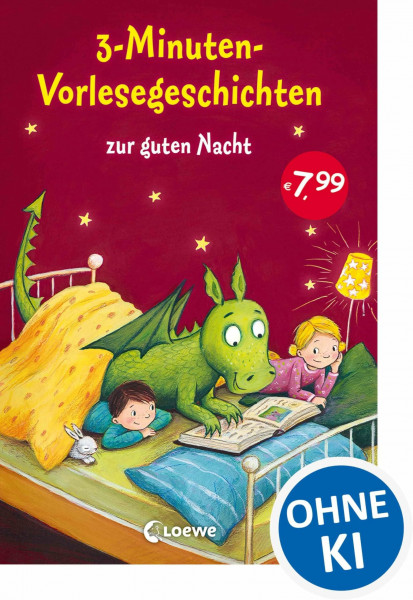 3-Minuten-Vorlesegeschichten zur guten Nacht: Liebevolle Gute-Nacht-Geschichten zum Kuscheln und Einschlafen für Kinder ab 3 Jahren - Einschlafhilfe zum Vorlesen mit wunderschönen Illustrationen