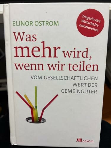 Was mehr wird, wenn wir teilen: Vom gesellschaftlichen Wert der Gemeingüter