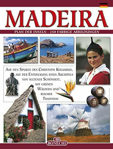 madeira und porto santo - plan der insel - 250 nfarbige abbildungen