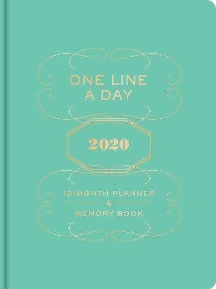One Line a Day 2020 12-Month Planner