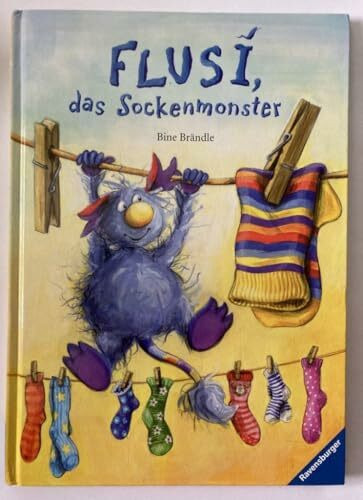 Flusi, das Sockenmonster: Mit einem Paar Original-Flusi-Socken für Kinder