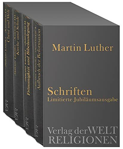 Schriften: Vier Bände; Limitierte Jubiläumsausgabe