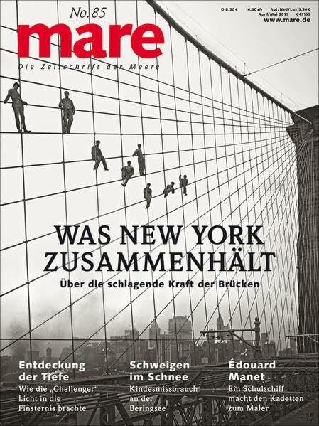 mare - die Zeitschrift der Meere / No. 85 / Brücken: Über die schlagende Kraft der Brücken