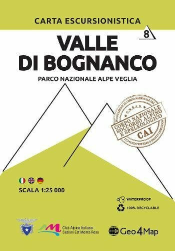 Valli di Bognanco 1 : 25.000