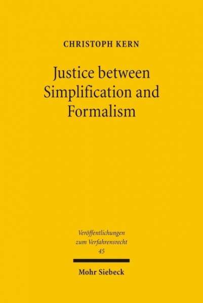 Justice between Simplification and Formalism