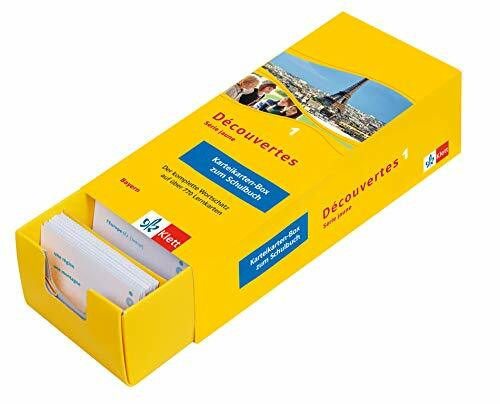 Découvertes 1 Bayern - Vokabel-Lernbox zum Schulbuch: Französisch passend zum Lehrwerk üben (Découvertes. Ausgabe für Bayern ab 2017)