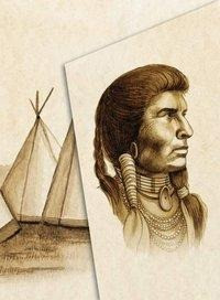 Illustriertes Notizbuch mit Indianerweisheiten