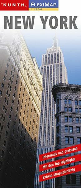 KUNTH FlexiMap New York 1:20 000: 1:20000