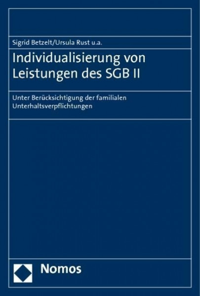 Individualisierung von Leistungen des SGB II