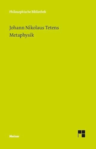 Metaphysik (Philosophische Bibliothek)