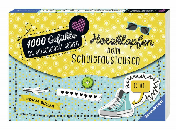 1000 Gefühle, Band 1: Herzklopfen beim Schüleraustausch: 1000 Gefühle - Du entscheidest selbst!