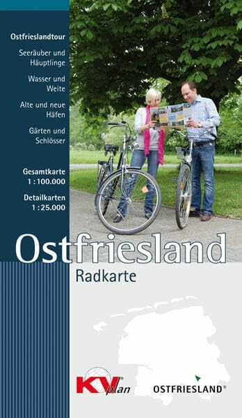 Ostfrieslandtouren: Radkarte 1:100.000 zu den Premiumrouten: Seeräuber und Häuptlinge, Wasser und Weite, Alte und neue Häfen, Gärten und Schlösser, 36 ... Sonderausgaben: Reiterkarten, Atlanten)