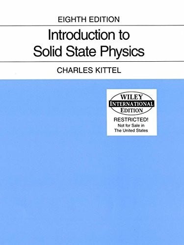 Introduction to Solid State Physics