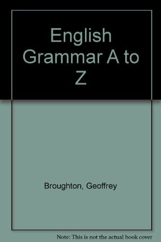 English Grammar A to Z