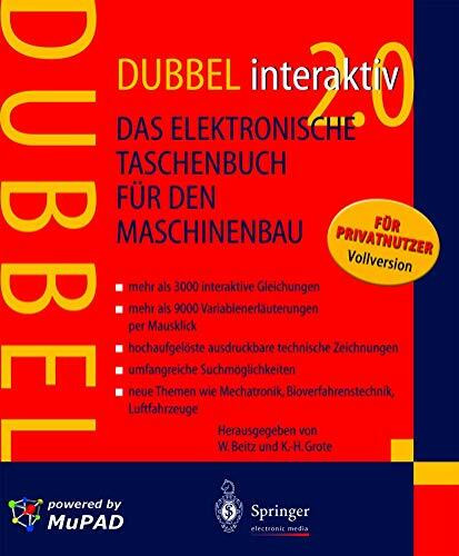 DUBBEL interaktiv 2.0: Das elektronische Taschenbuch für den Maschinenbau