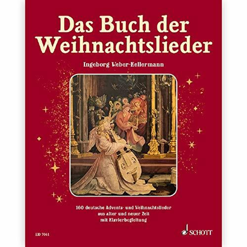 Das Buch der Weihnachtslieder: 160 deutsche Advents- und Weihnachtslieder aus alter und neuer Zeit. Gesang und Klavier (Orgel); Gitarre ad libitum. Liederbuch.
