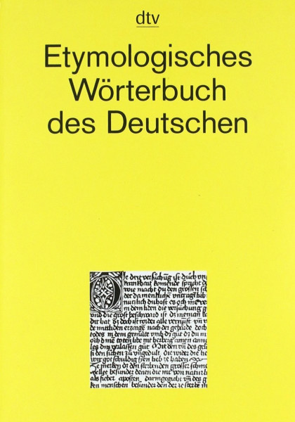Etymologisches Wörterbuch des Deutschen