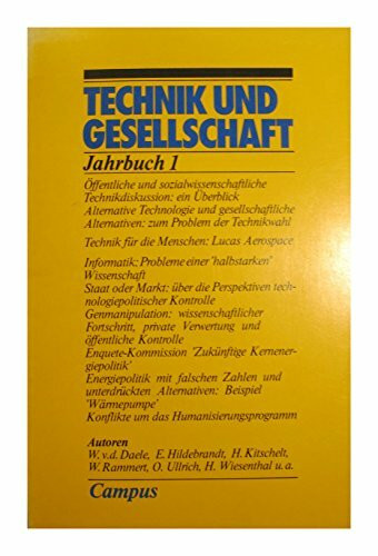 Technik und Gesellschaft. Jahrbuch I