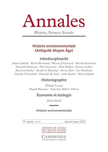 Annales. Histoire Sciences Sociales, n° 1/2022