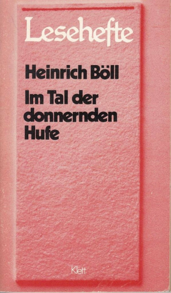 Im Tal der donnernden Hufe: ab Klasse 7 (Lesehefte für den Literaturunterricht)