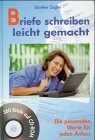 Briefe schreiben leicht gemacht, m. CD-ROM