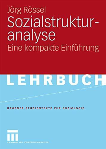 Sozialstrukturanalyse: Eine kompakte Einführung (Studientexte zur Soziologie) (German Edition)
