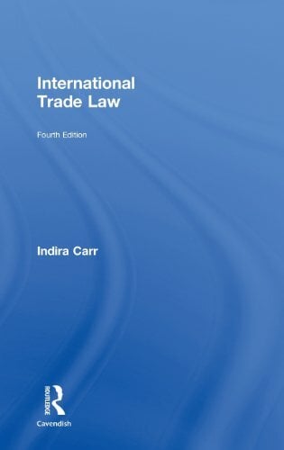 International Trade Law International Trade Law