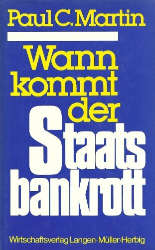 Wann kommt der Staatsbankrott