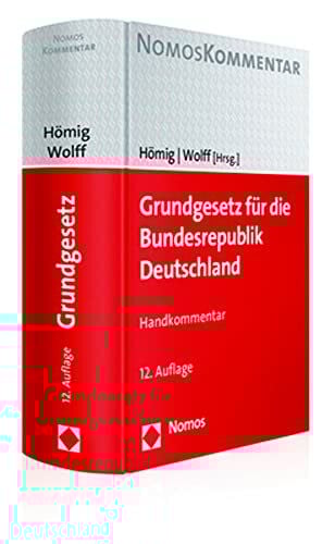 Grundgesetz für die Bundesrepublik Deutschland: Handkommentar