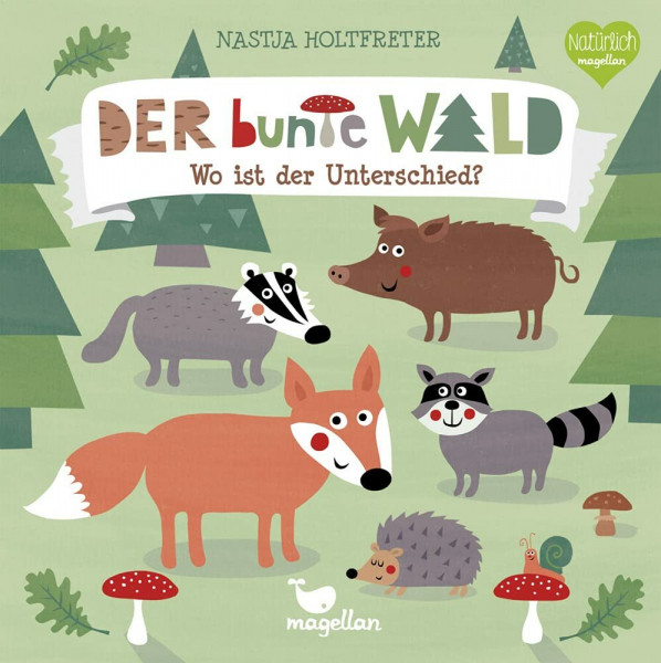 Der bunte Wald - Wo ist der Unterschied? (Bunte Welt)