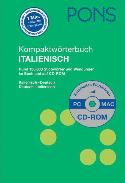 PONS Kompaktwörterbuch Italienisch-Deutsch/Deutsch-Italienisch