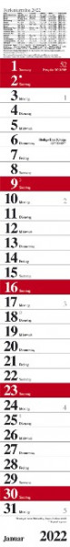 Streifenplaner Praktika Rot 2022