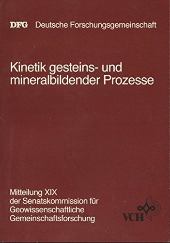 Geowissenschaften: Mitteilung XIX (DFG-Publikationen) Geowissenschaften: Mitteilung XIX (DFG-Publikationen)