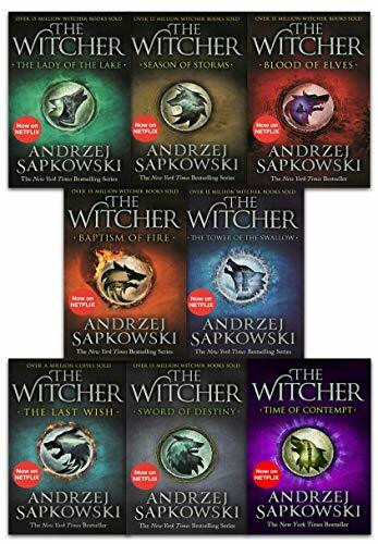 Andrzej Sapkowski 7 Book Set Collection (Witcher Series)