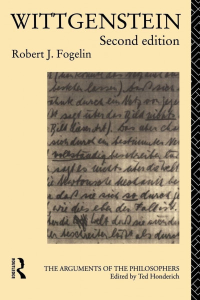 Wittgenstein (Arguments of the Philosophers)