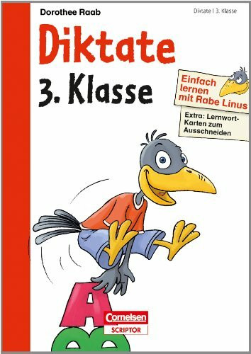 Einfach lernen mit Rabe Linus – Diktate 3. Klasse: Extra: Lernwort-Karten zum Ausschneiden