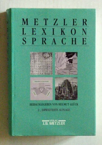 Metzler Lexikon Sprache