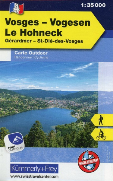 Vogesen - Le Honeck Nr. 04 Outdoorkarte 1:35 000