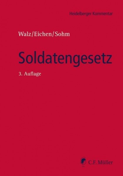 Heidelberger Kommentar Soldatengesetz