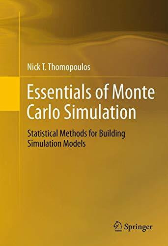 Essentials of Monte Carlo Simulation: Statistical Methods for Building Simulation Models