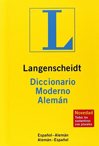 Langenscheidt Diccionario Moderno Alemán: Español-Alemán/Alemán-Español. 130.000 voces y locuciones