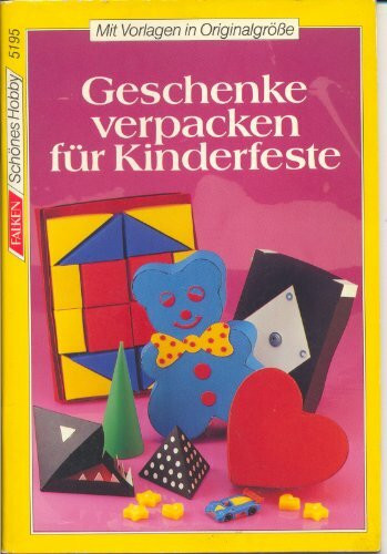 Geschenke verpacken für Kinderfeste. ( Schönes Hobby).