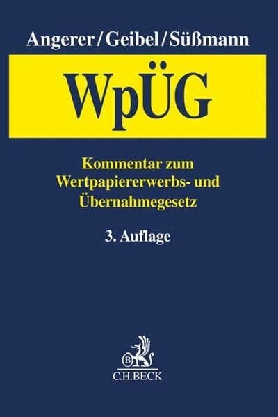 Wertpapiererwerbs- und Übernahmegesetz (WpÜG)