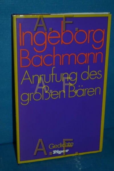 Anrufung des Großen Bären