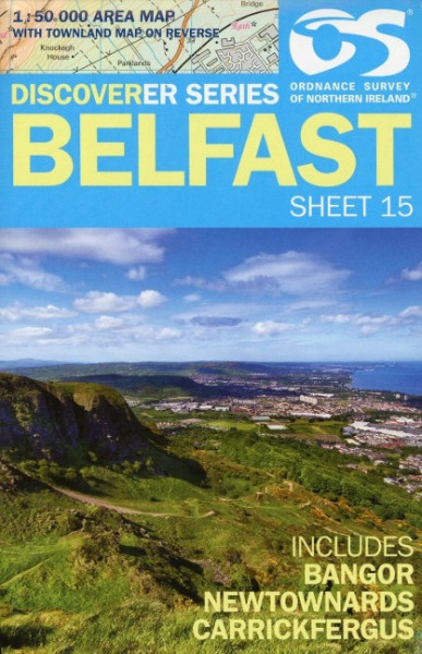 Irish Discovery Series 15. Belfast 1 : 50 000